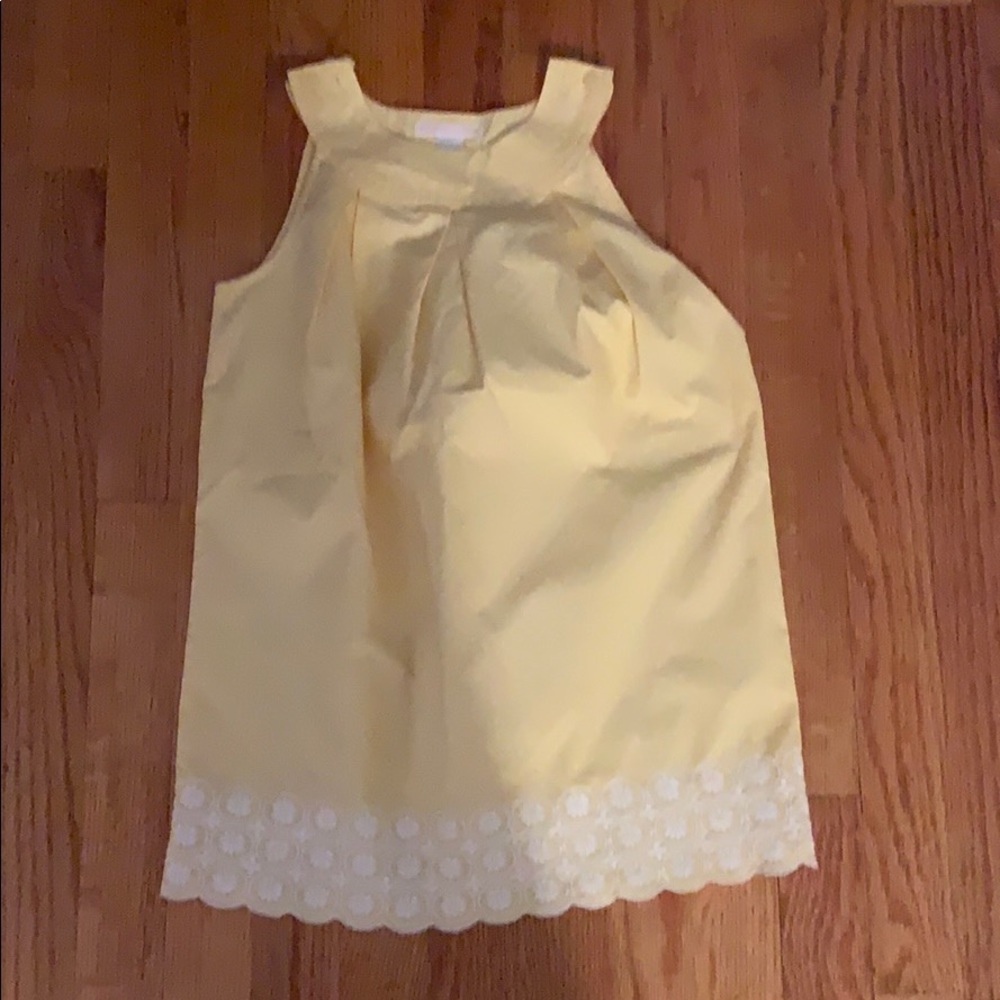 Janie and Jack yellow polka dot dress.